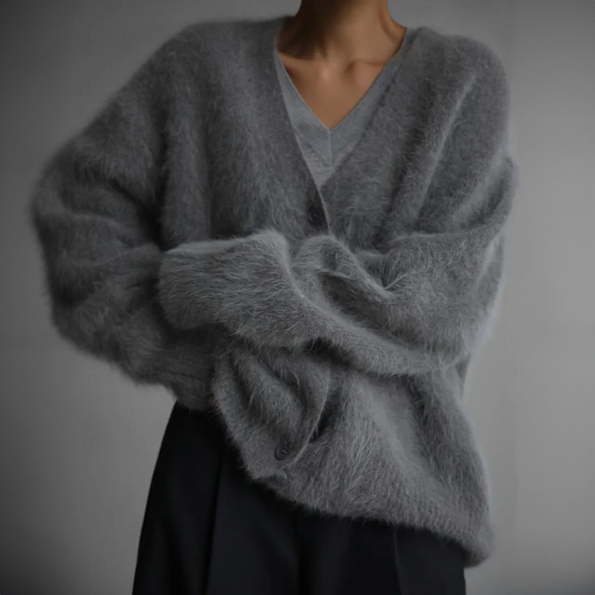 Luna - Elegant Kasjmier Cardigan
