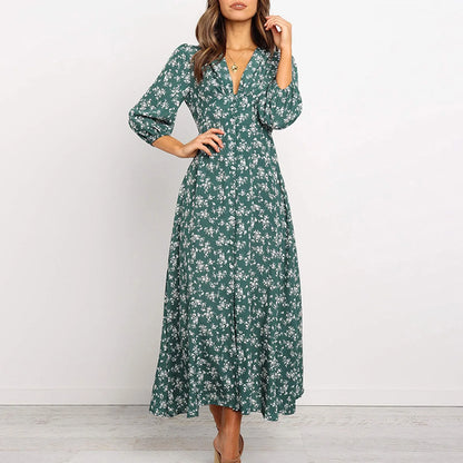 Jane - Elegante Bloemenjurk