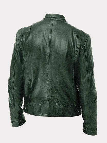 Marc™ | Leren Jas met Uniek Karakter