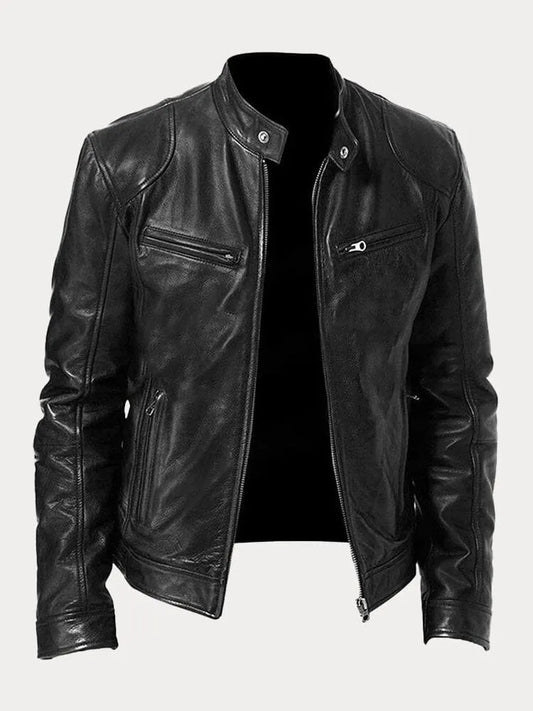 Bonnie® | Veste en cuir décontractée