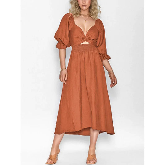 Kyara - Élégante Robe Volantée