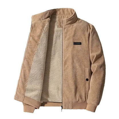 Udo | corduroy jas met fleece voering