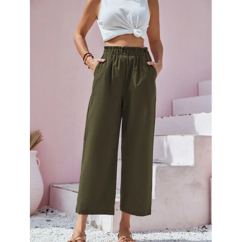 Soléa – Linnen-Katoenen Zomerbroek