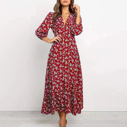 Jane - Elegante Bloemenjurk