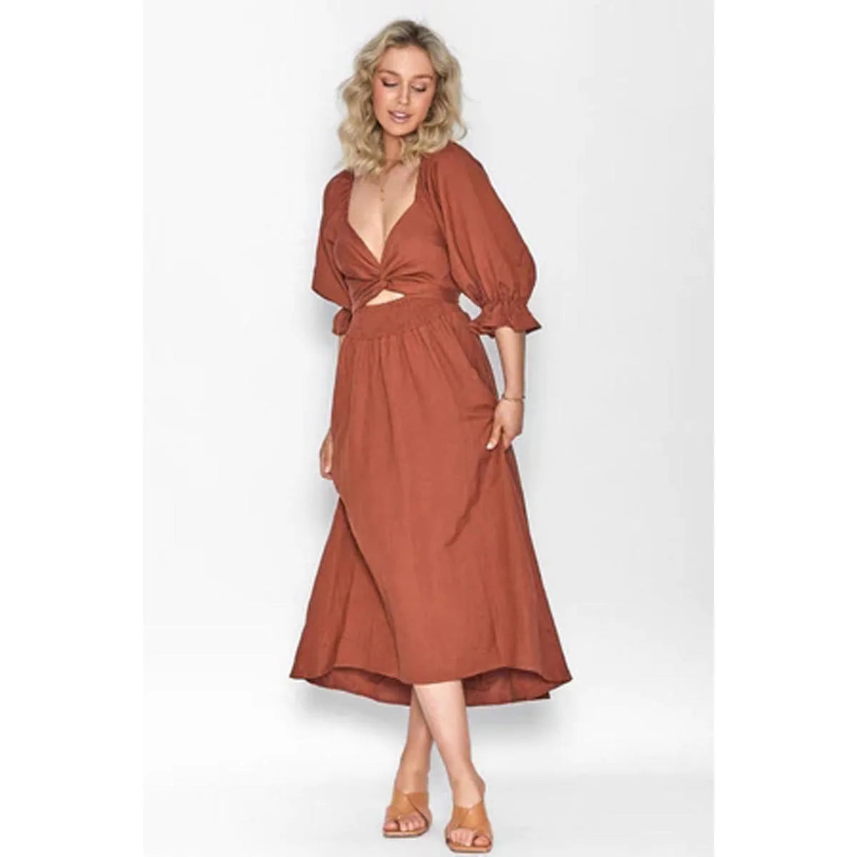 Kyara - Elegante Jurk met Ruches