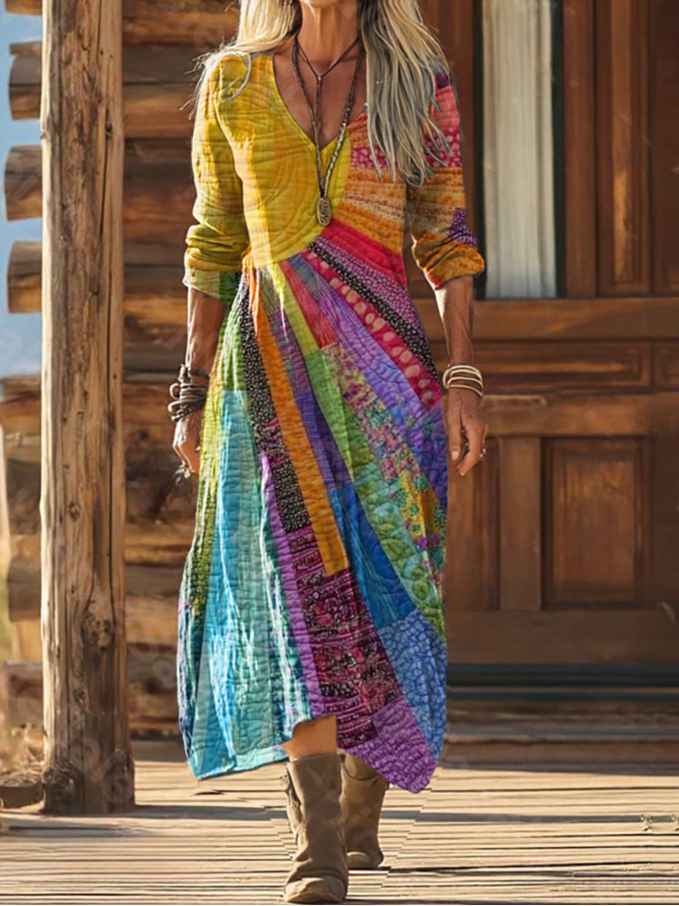 Soleil - Casual Boho Jurk