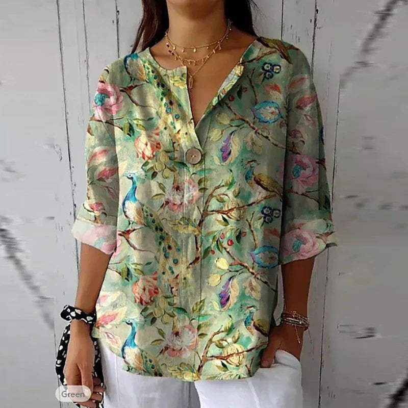 Tereza - Blouse Vintage Frans