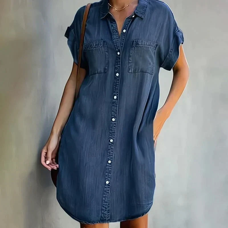 Aubree - Casual Denimjurk
