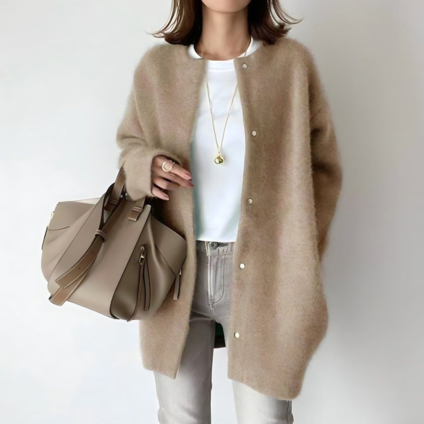 Whitney - Elegant vest met knopen