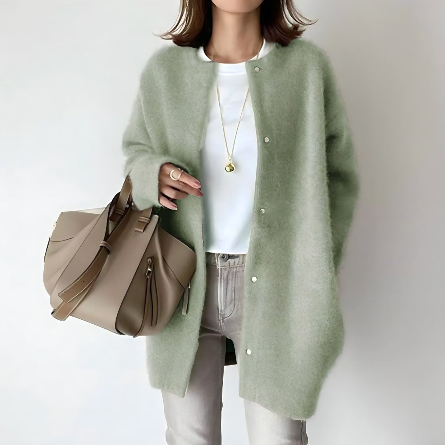 Whitney - Elegant vest met knopen