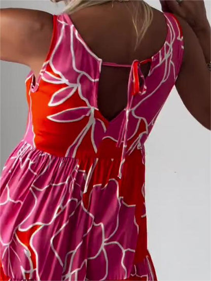 Camille - Mouwloze Elegante Jurk
