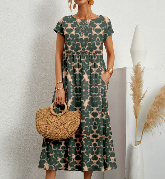 Deborah - Elegante Gebloemde Jurk