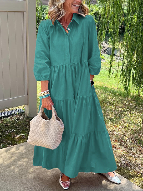 Bente - Elegante Maxi-jurk