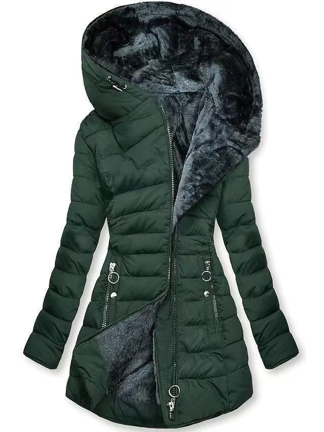 Elena - Warme winterjas met binnenvoering.
