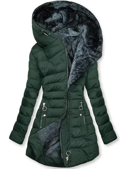 Elena - Warme winterjas met binnenvoering.