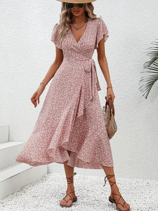 Miriam - Elegante Bloemige Jurk