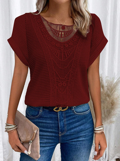T-shirt ELSA met korte mouwen.