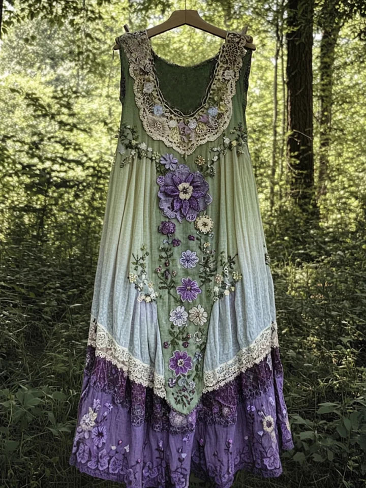 Evabella - Boho Linnen Jurk