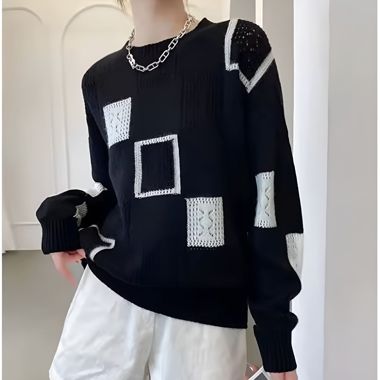 Alida - Trendy luchtige trui