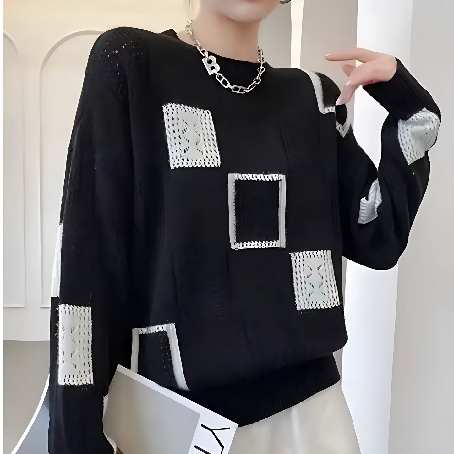 Alida - Trendy luchtige trui