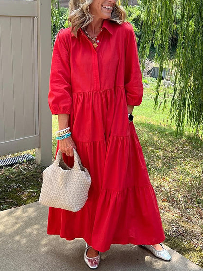 Bente - Elegante Maxi-jurk