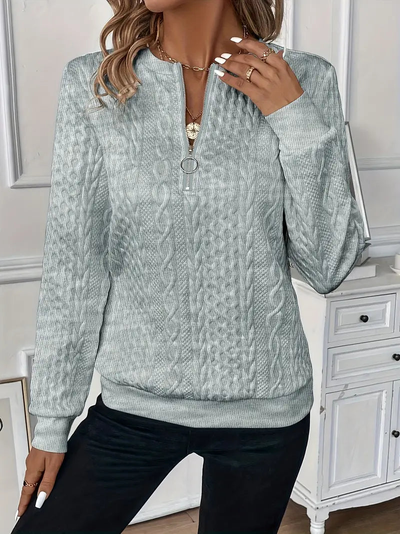 Lucia - Elegante Trui met Rits
