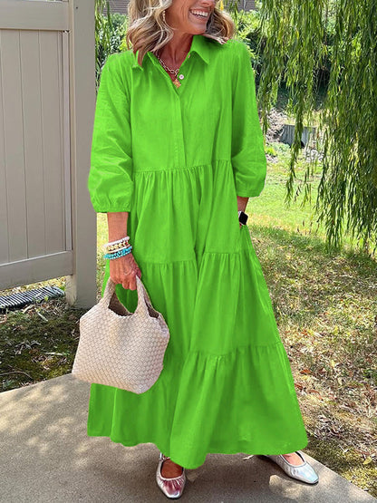 Bente - Elegante Maxi-jurk