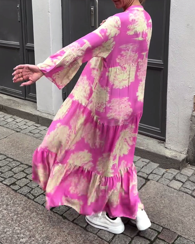 Francesca - Elegante Flowy Jurk