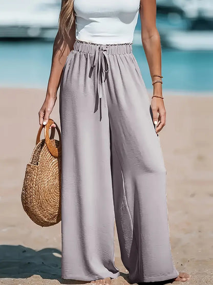 Liv - Pantalons Taille Haute Élégants