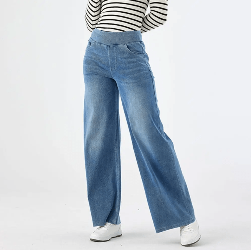 Élise | Stretchbroek met hoge taille