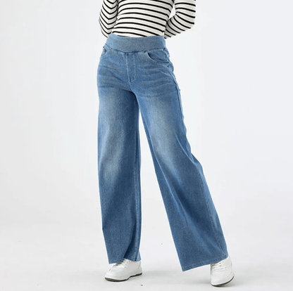 Élise | Stretchbroek met hoge taille