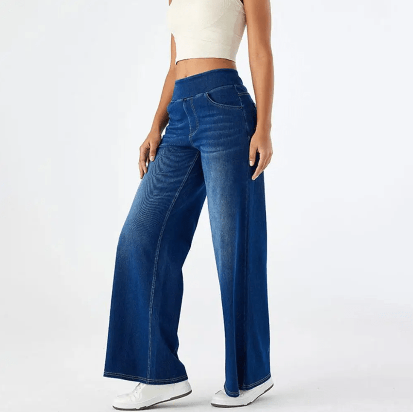 Élise | Stretchbroek met hoge taille