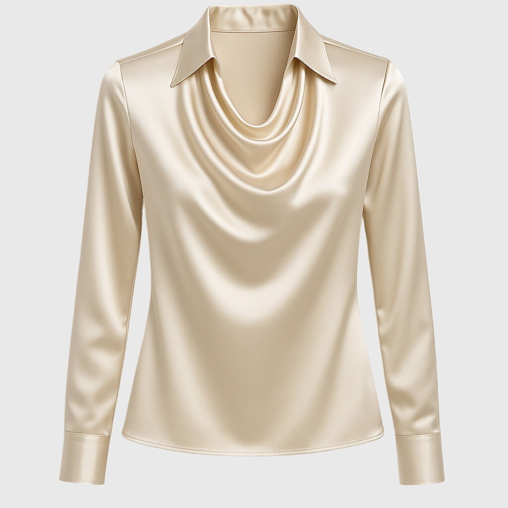 Brooklyn - Blouse Satinée Élégante