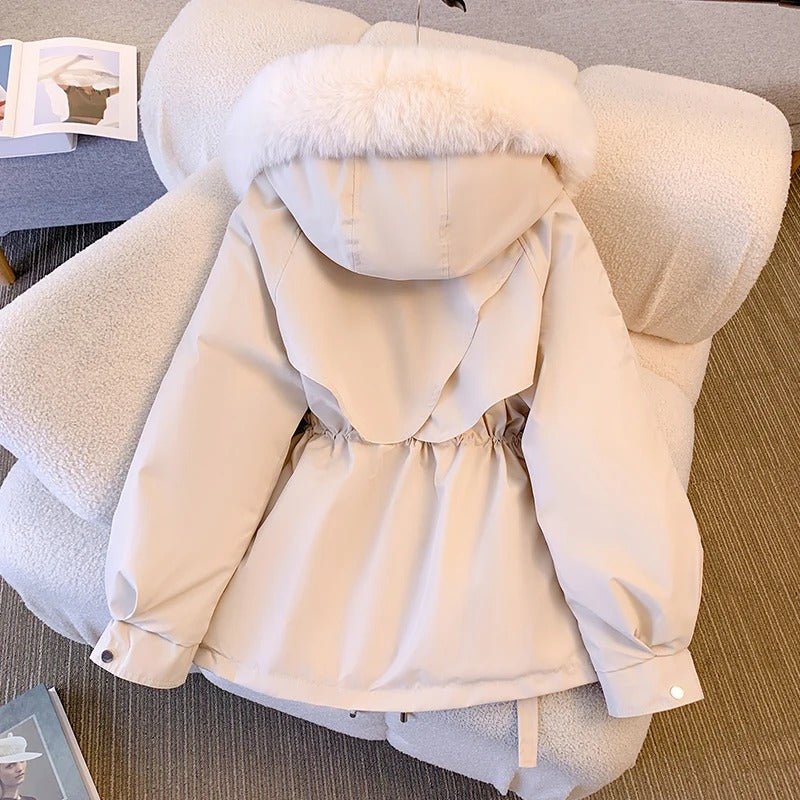 Amity™ | Elegante winterjas met bont