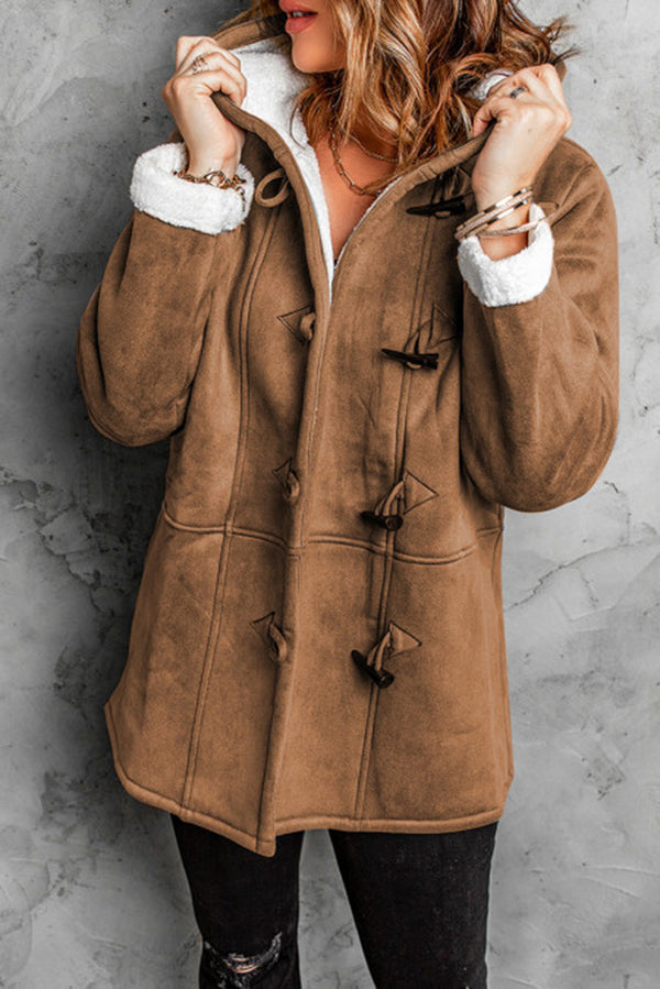 Cléa | Casual fleecevest met capuchon