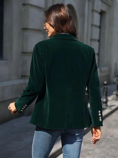 JULISSA | VESTE EN VELOURS ÉLÉGANTE