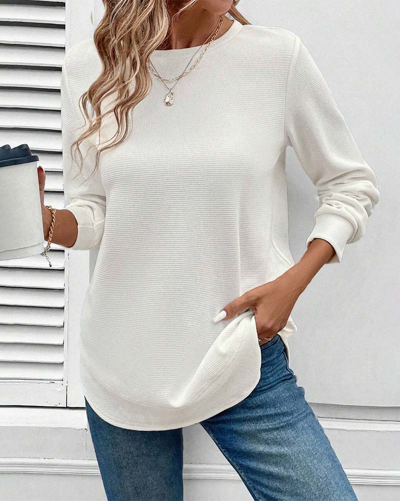 Alisa - Comfortabele top met lange mouwen