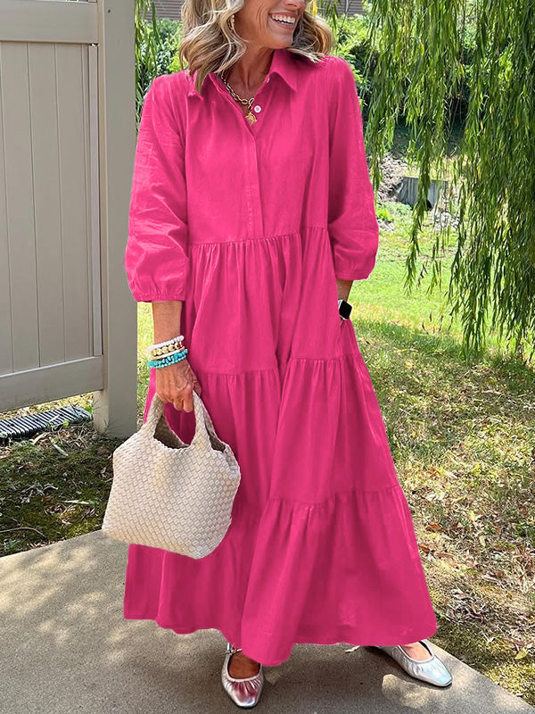 Bente - Elegante Maxi-jurk