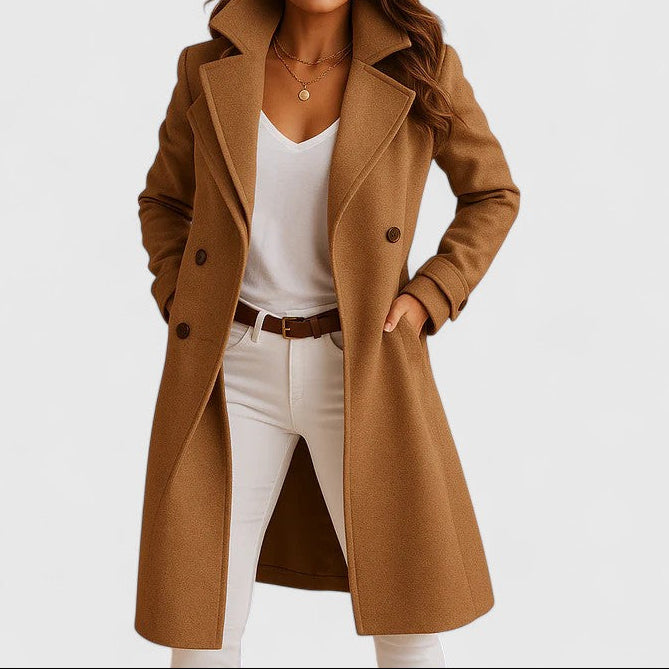 Rheya - Manteau Élégant Intemporel