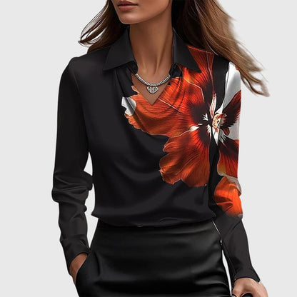 Brooklyn - Blouse Satinée Élégante