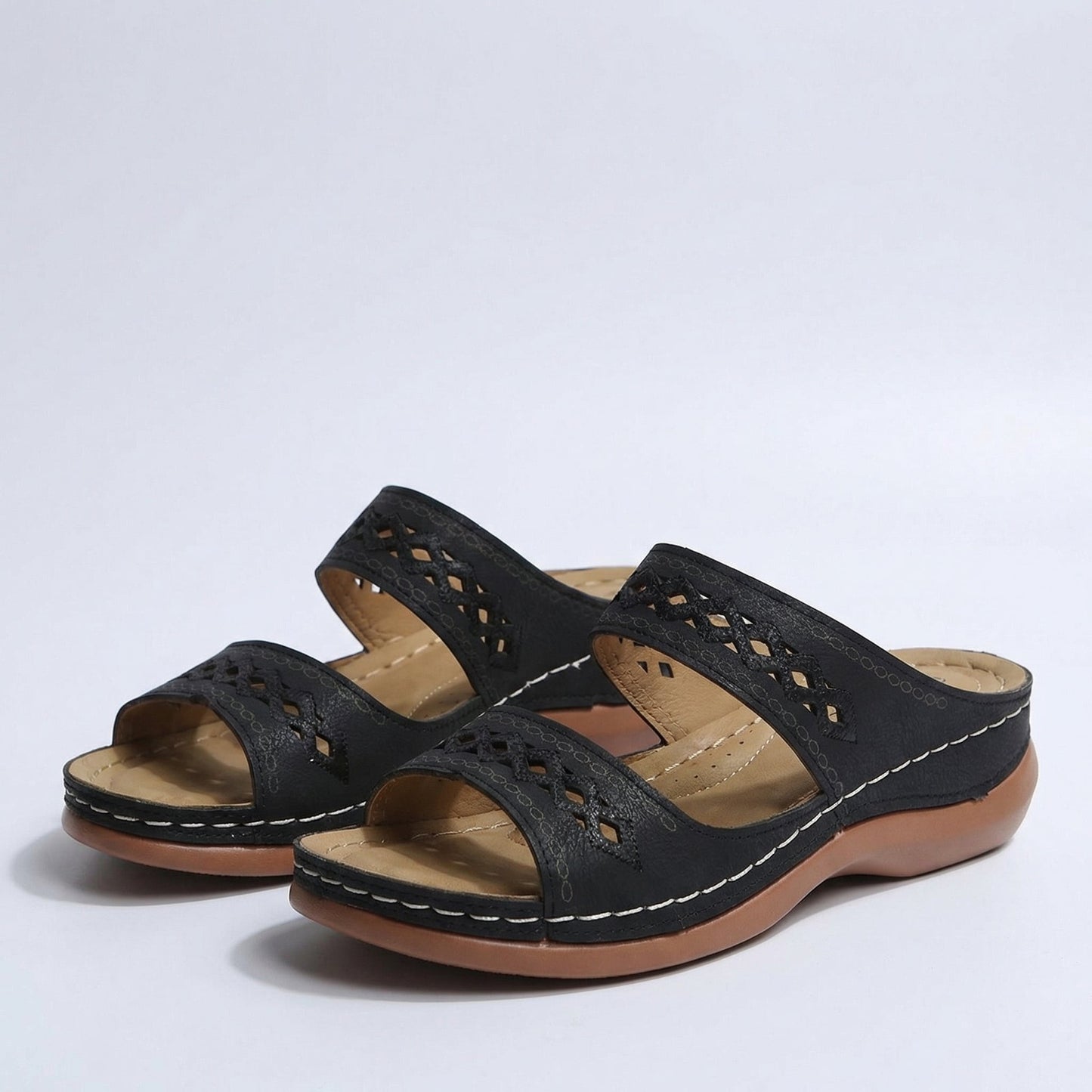 Monta™ - Comfortabele Orthopedische Sandalen Met Demping