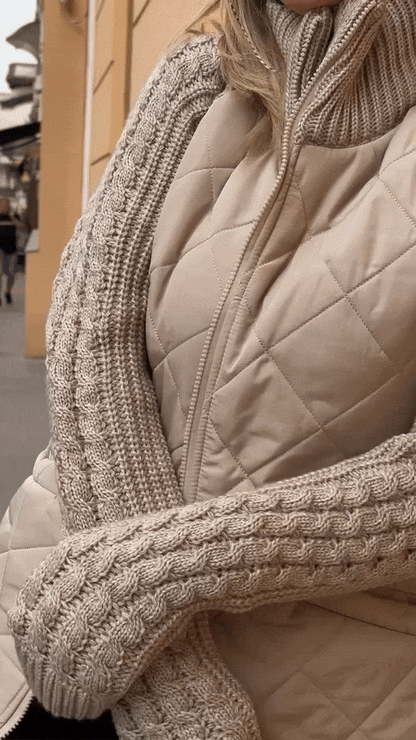 Nora - Stijlvol Gewatteerd Vest