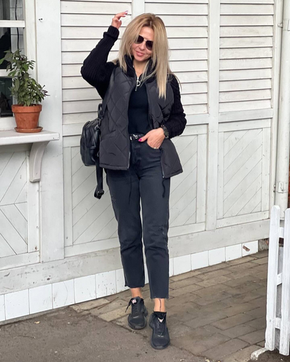 Nora - Stijlvol Gewatteerd Vest