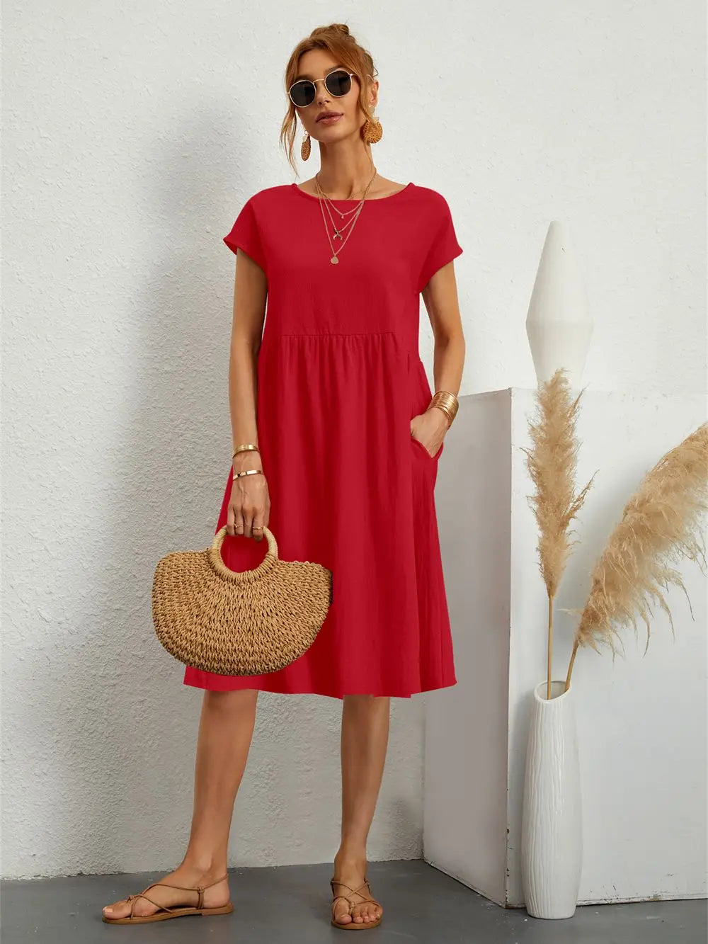 Sage - Chic Casual Jurk