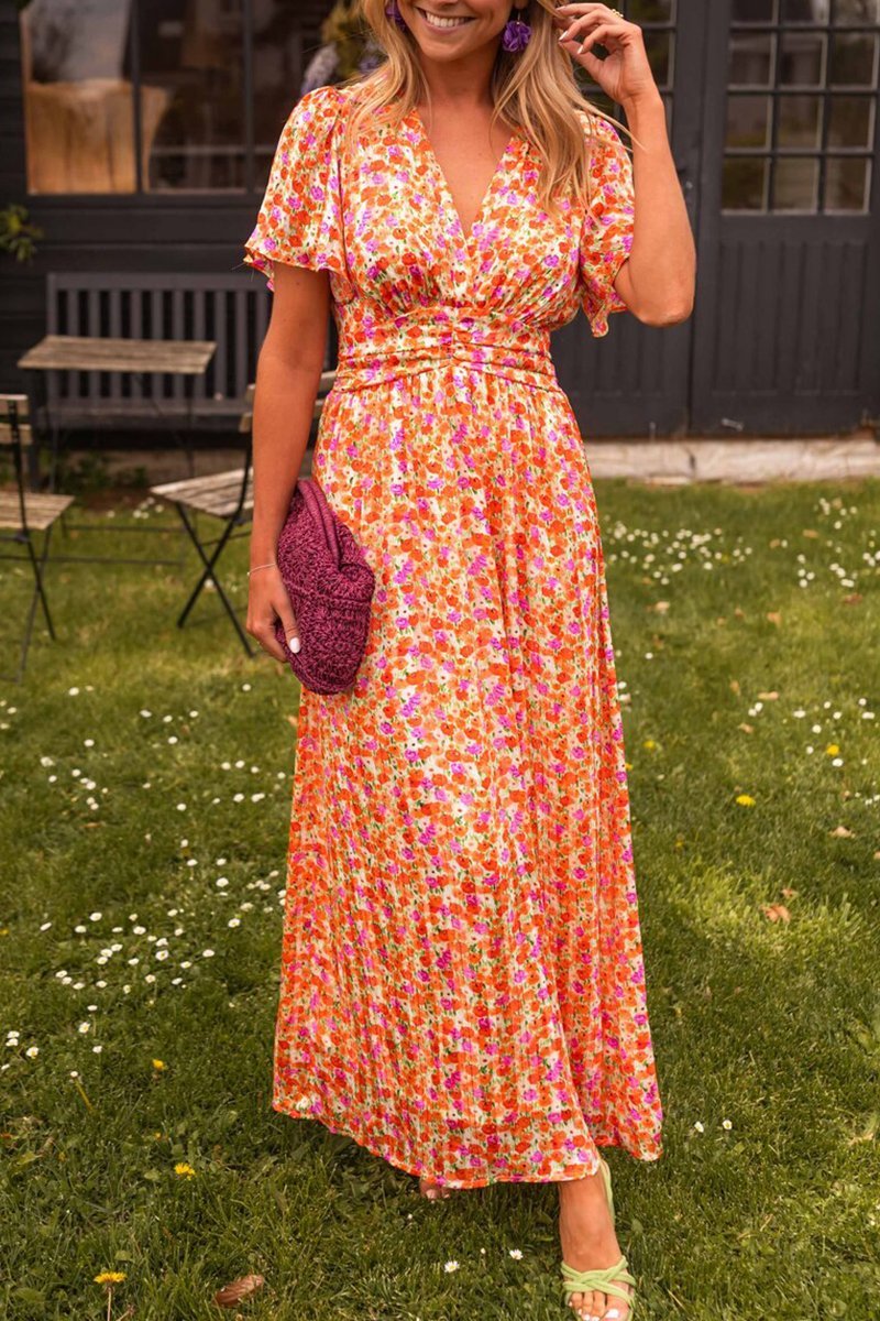 Pauline - Robe Florale Romantique