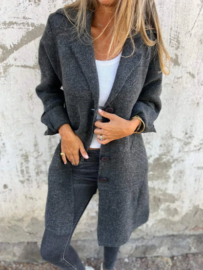 Audrey - Chique Minimalistische Jas