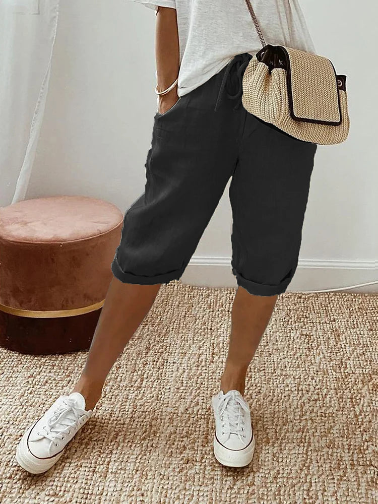 Paisley - Katoenen short voor dames