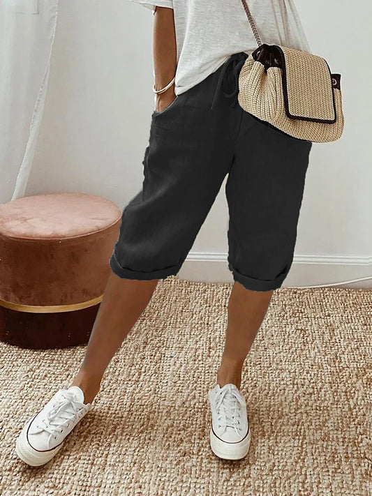 Paisley - Katoenen short voor dames