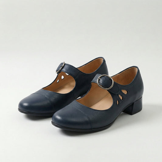 Denisa™ - Leren orthopedische sandalen