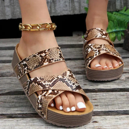 Solèna™ - Orthopedische leren sandalen